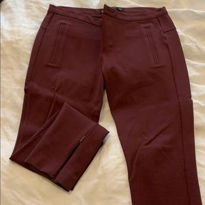 Maroon Zara pants